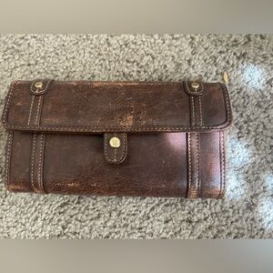 Liz Claiborne Brown Leather Wallet